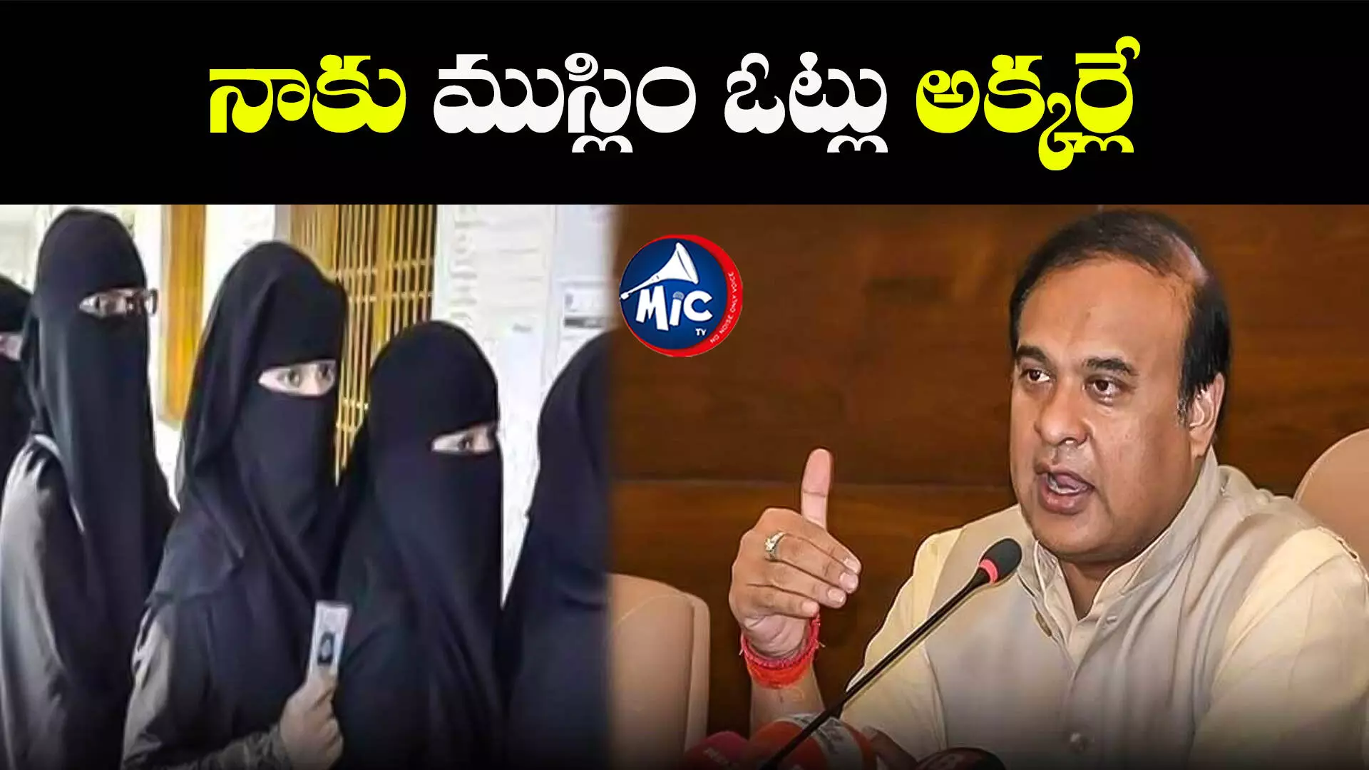 నాకు ముస్లింల ఓట్లు అక్కర్లే.. వేయమని కూడా అడగను: సీఎం