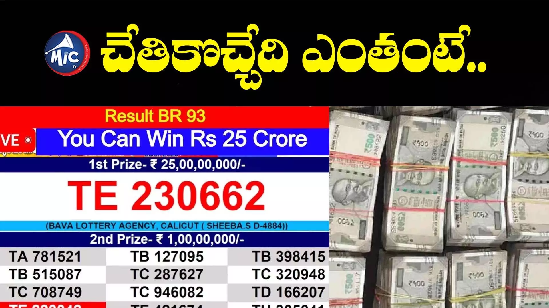 రూ.500 టికెట్‌తో రూ.25 కోట్ల లాటరీ.. అదృష్టం అంటే ఇదే