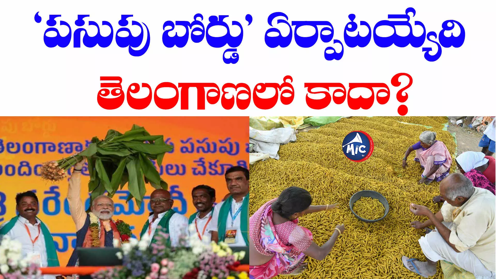 National Turmeric Board: పసుపు బోర్డు గెజిట్ నోటిఫికేషన్ లో కేంద్రం మరో ట్విస్ట్ !