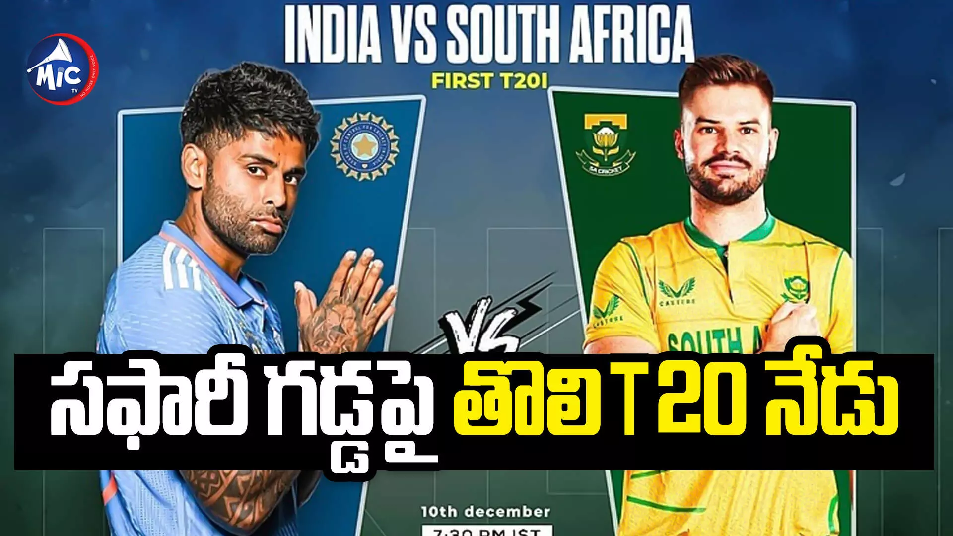 India vs South Africa: దక్షిణాఫ్రికాతో తలపడే యువ భారత్ ఇదే