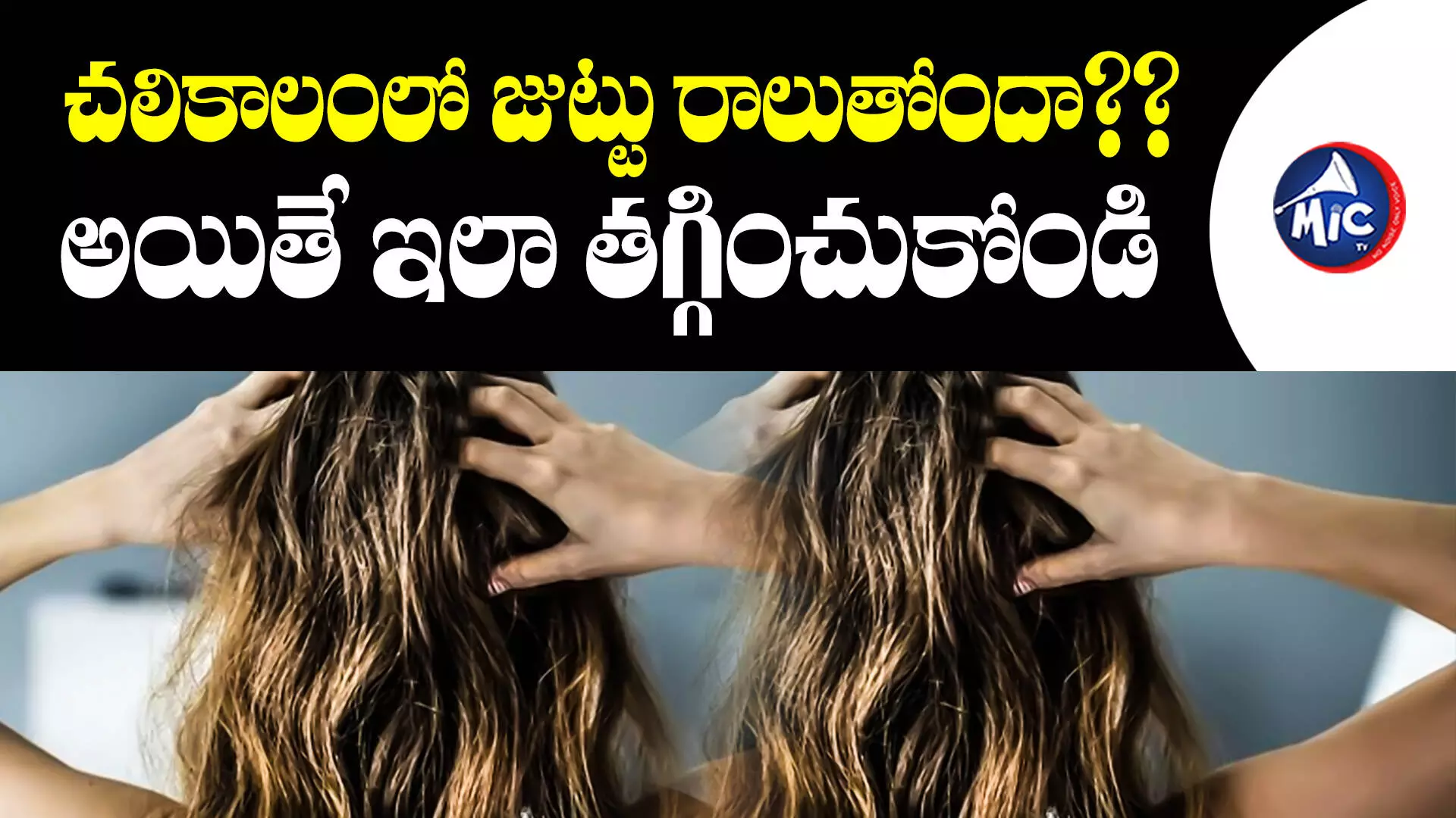 Hair Care : చలికాలంలో జుట్టు రాలుతోందా?? అయితే ఇలా తగ్గించుకోండి