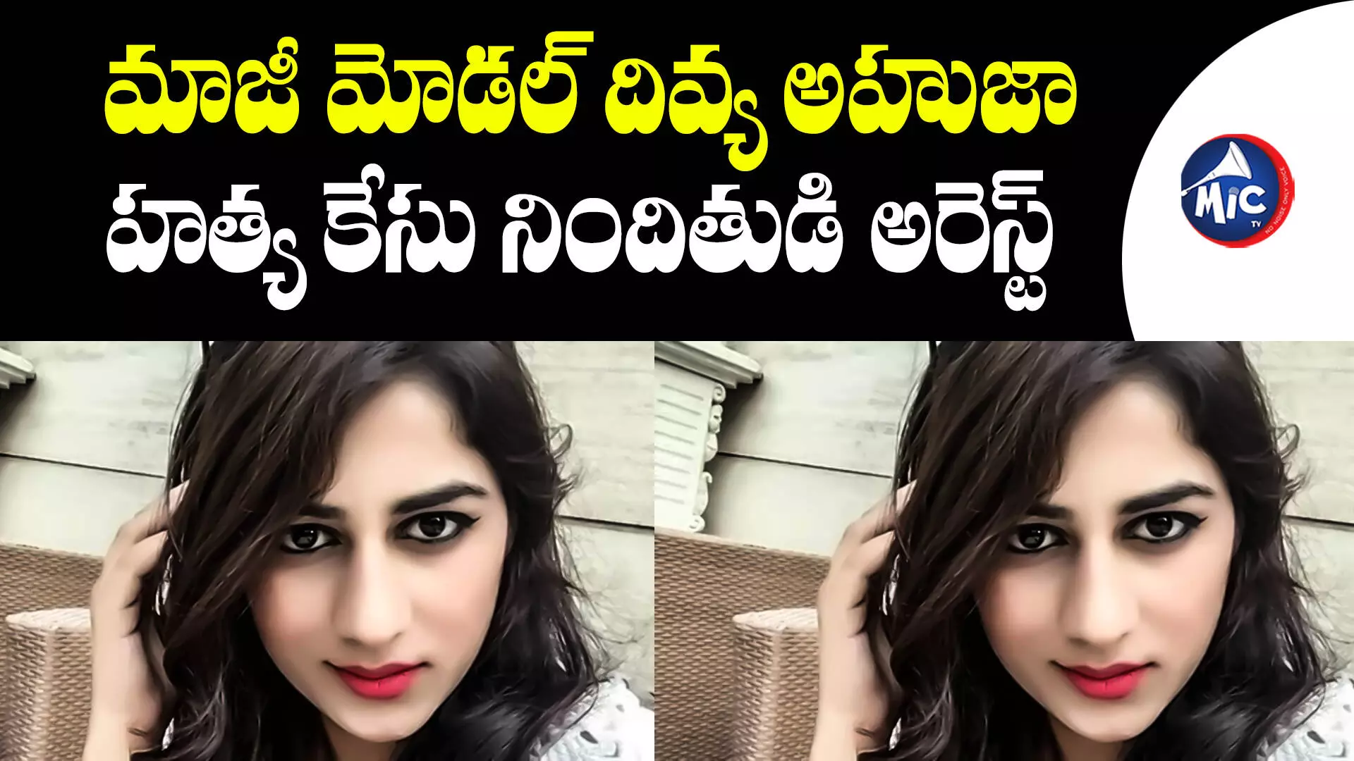 Divya Pahuja  : మాజీ మోడల్ దివ్య అహుజా హత్య కేసు నిందితుడి అరెస్ట్