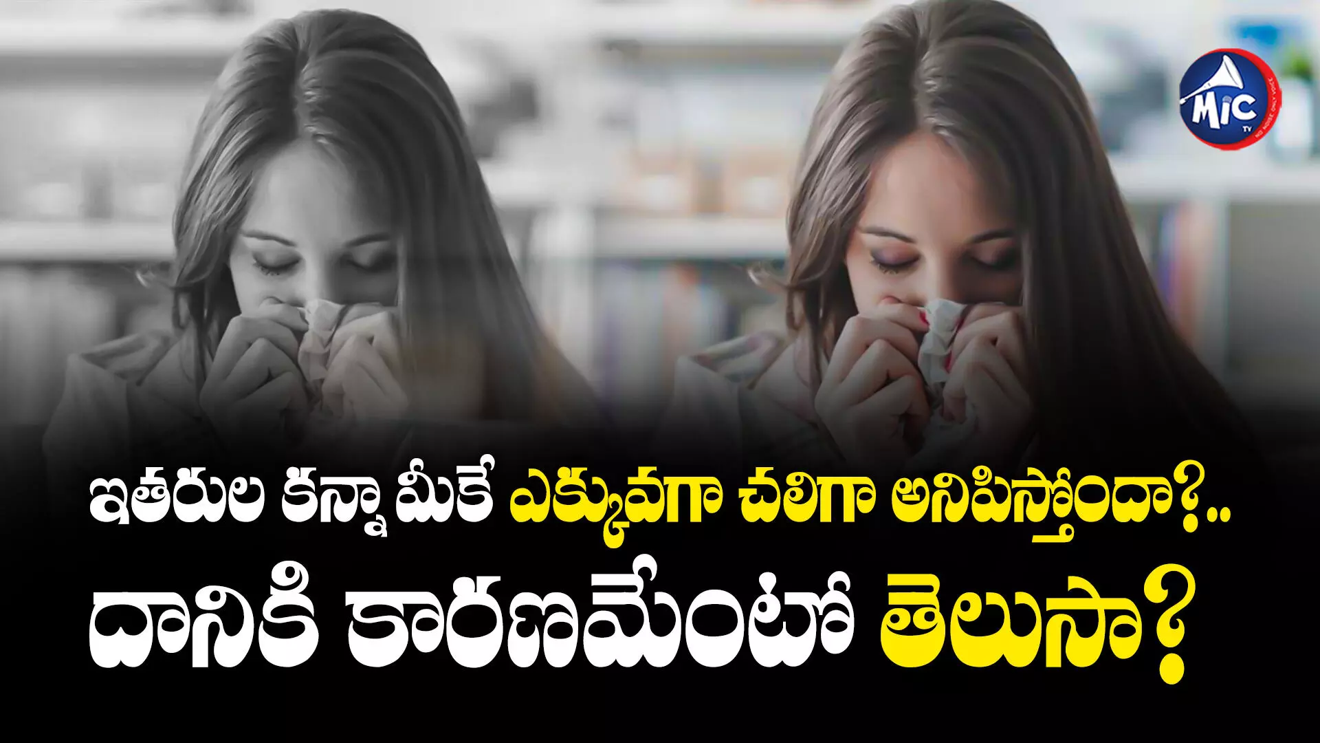 Winter Care Tips : ఇతరుల కన్నా మీకే ఎక్కువగా చలిగా అనిపిస్తోందా?.. దానికి కారణమేంటో తెలుసా?