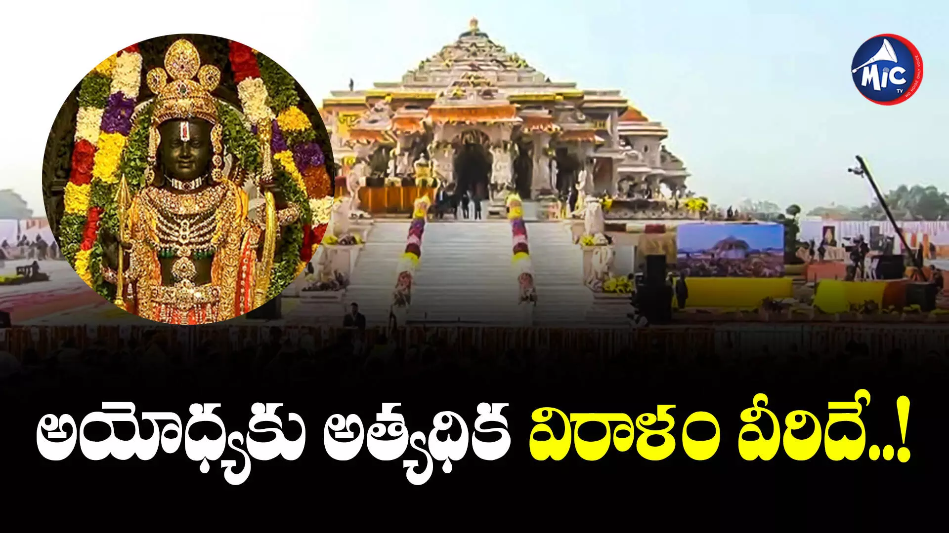 Ayodhya Temple : అయోధ్య రామమందిర విరాళం.. అత్యధికంగా సమకూర్చింది ఈయనే..!