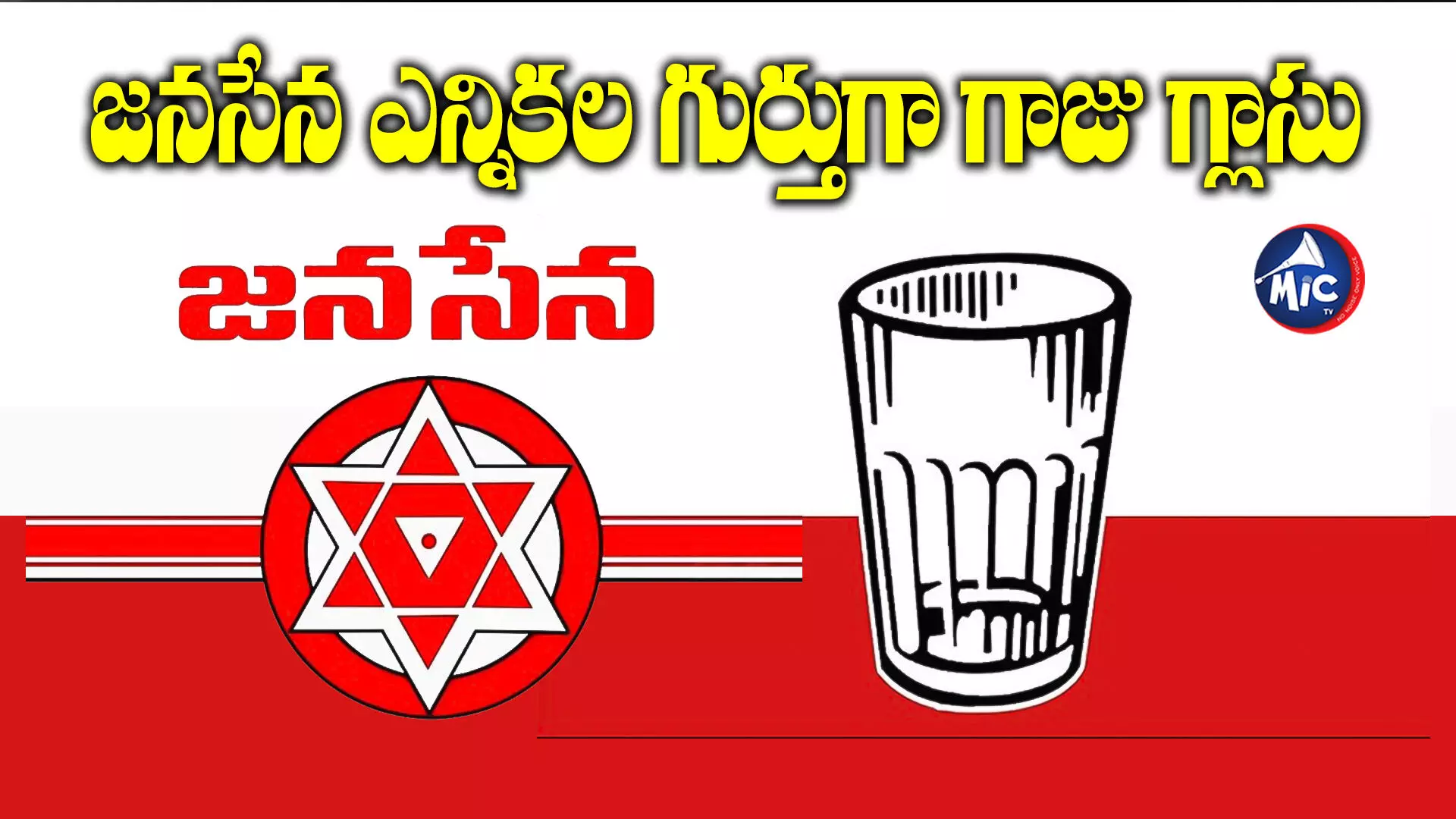 Janasena : జనసేనకు గాజు గ్లాసు ఖరారు చేస్తూ ఈసీ ఉత్తర్వులు